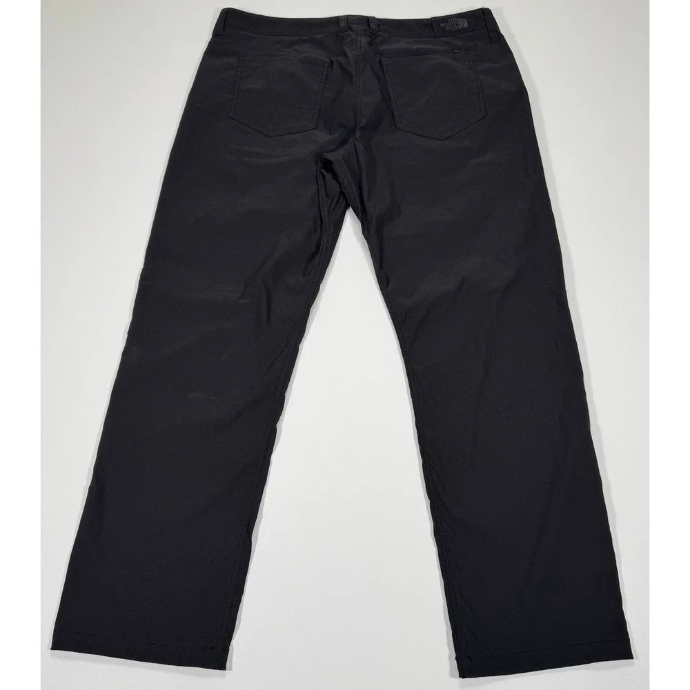 The North Face Mens Outdoor Pants 38x31 Black Nylon Stretch Hiking
